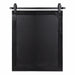Rectangle Mirror Black 22x30 4
