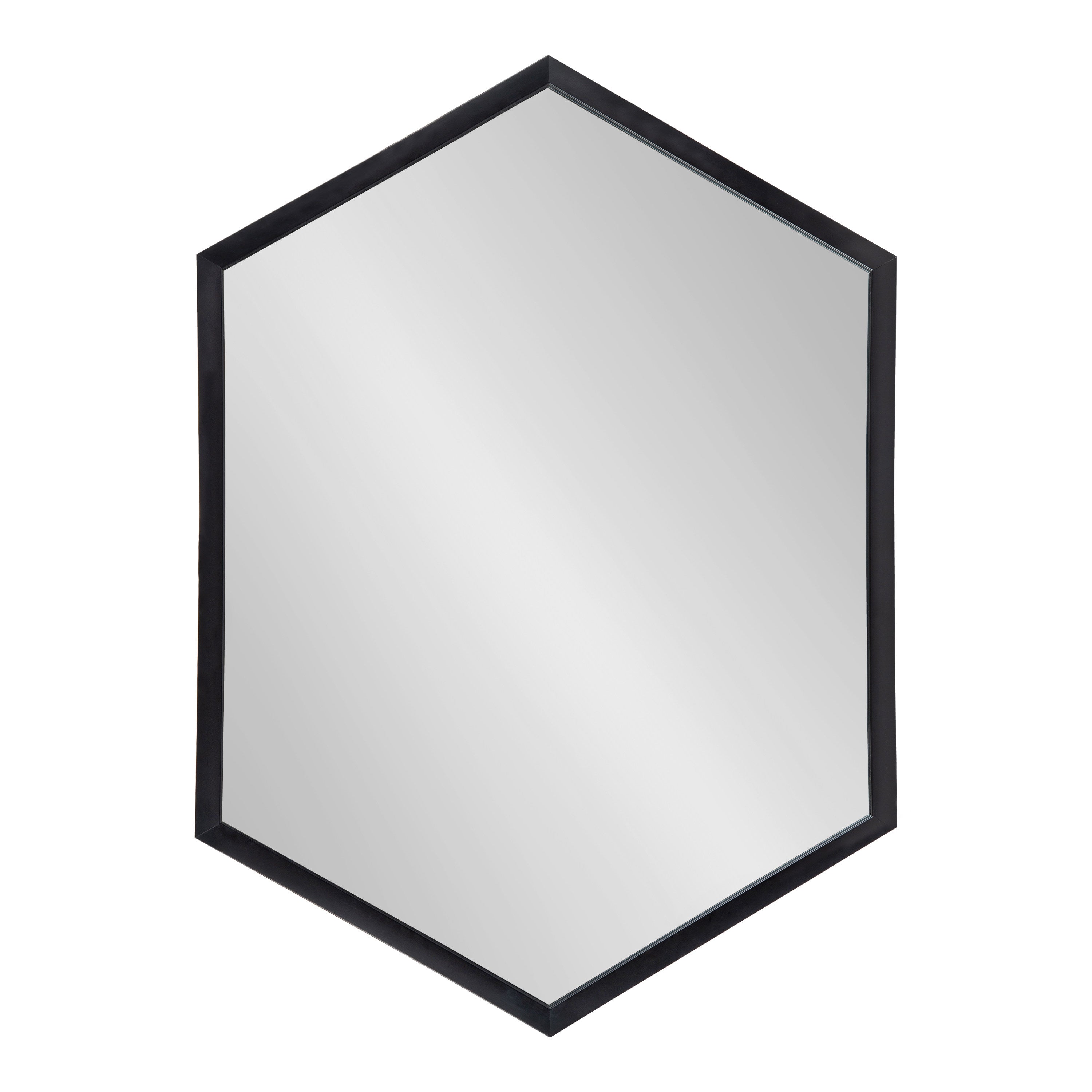 Laverty Framed Hexagon Wall Mirror