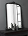 Arch Mirror Black 28x35 8