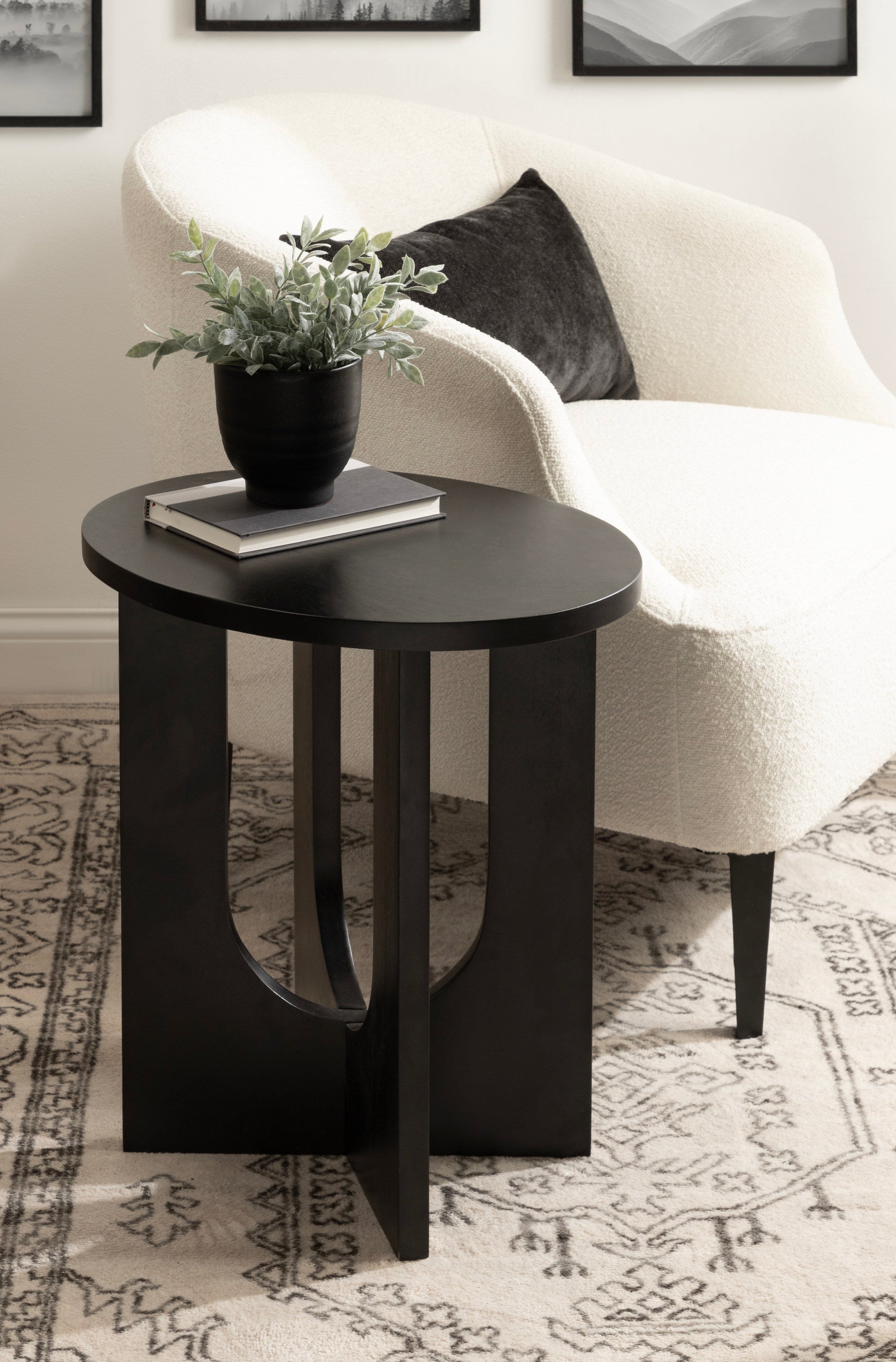 Sureda Wood Side Table