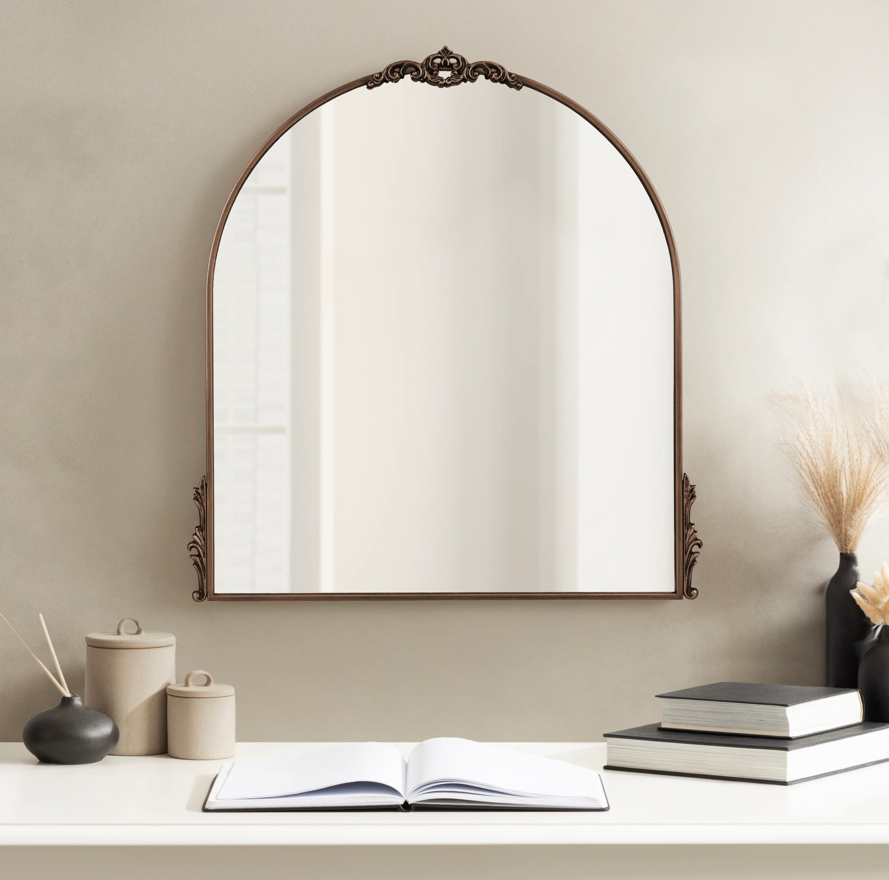 Arch Mirror Bronze 32x30 7