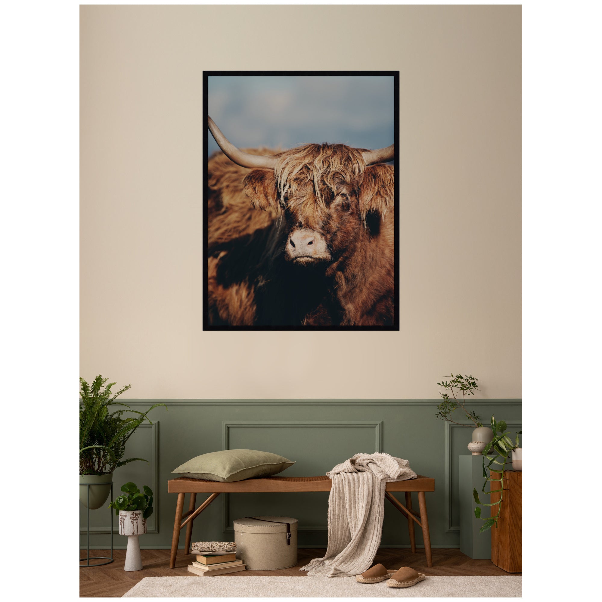 Framed Art Svelte Noir Black 31x41 6