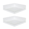 Levie Floating Corner Wood Wall Shelf Set