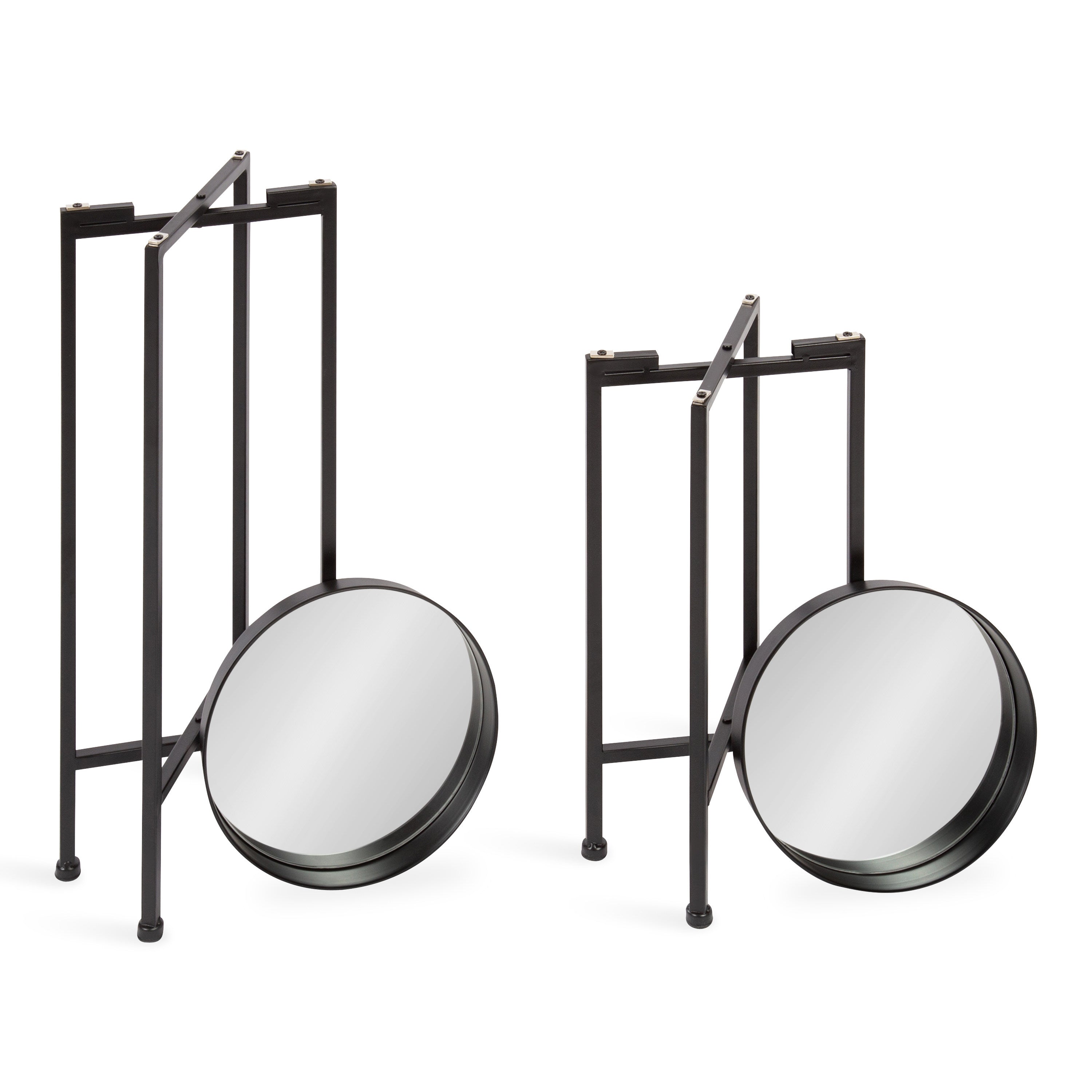 Nesting Table Black 2 Piece 4