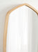 Hexagon Mirror Natural 20x36 7