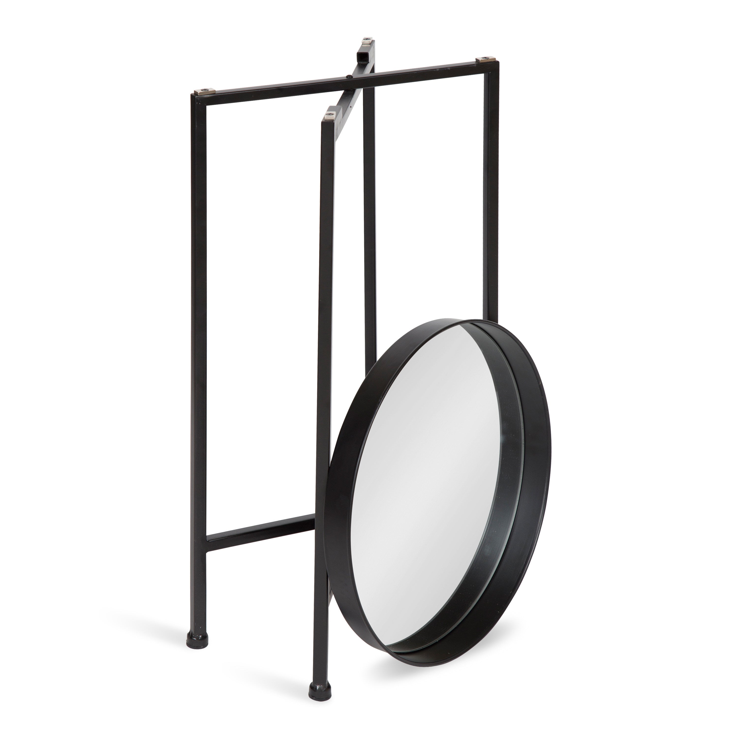 Tea Table Black Mirror 14x14x26 4