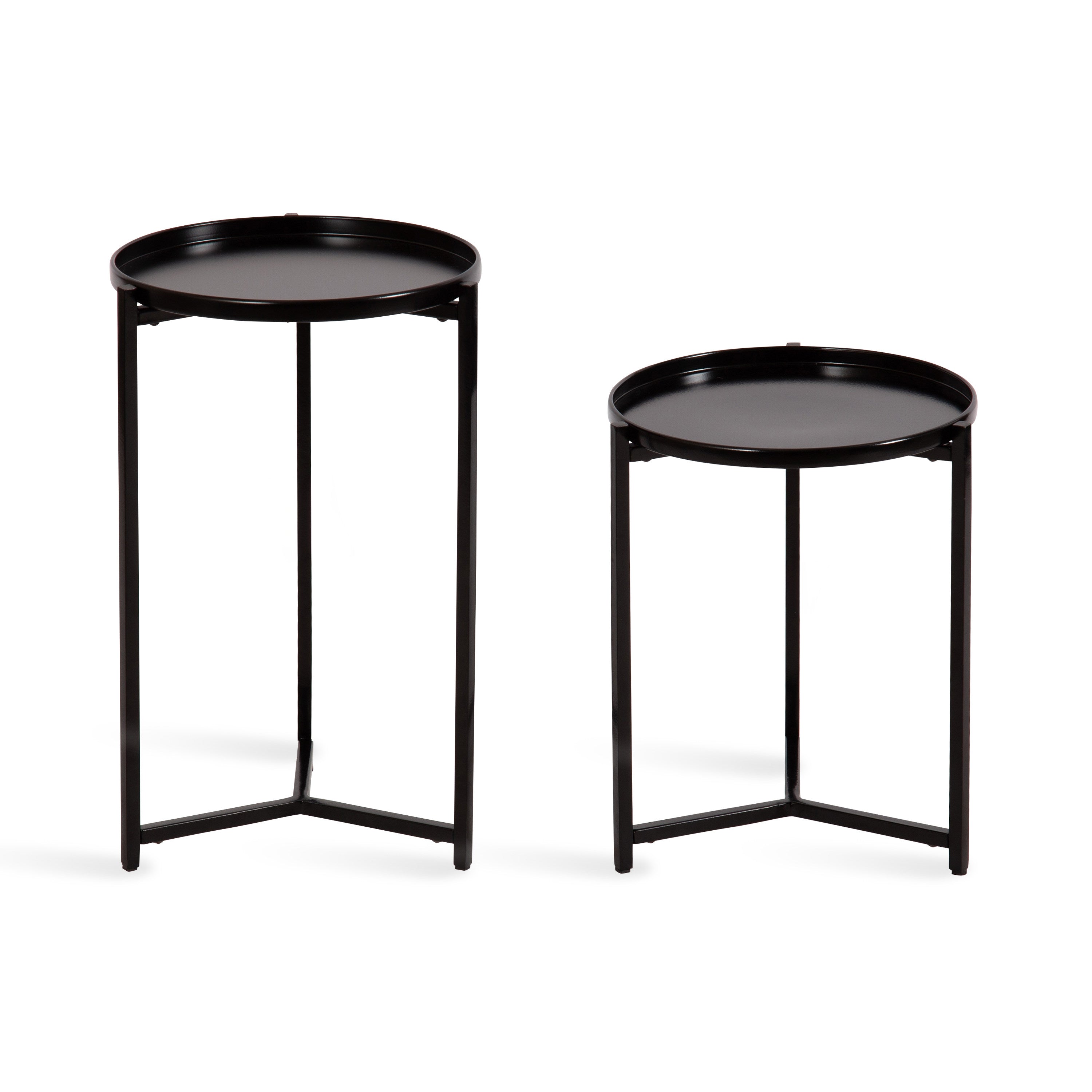 Plant Stand Black 2 Piece 6