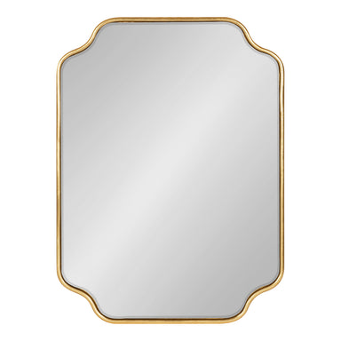 Scallop Mirror 18x24 Gold 2