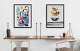 Framed Canvas Sylvie Black 18x24 6
