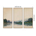 Art Set Sylvie Dark Gold 3 Piece Set 18x40 2