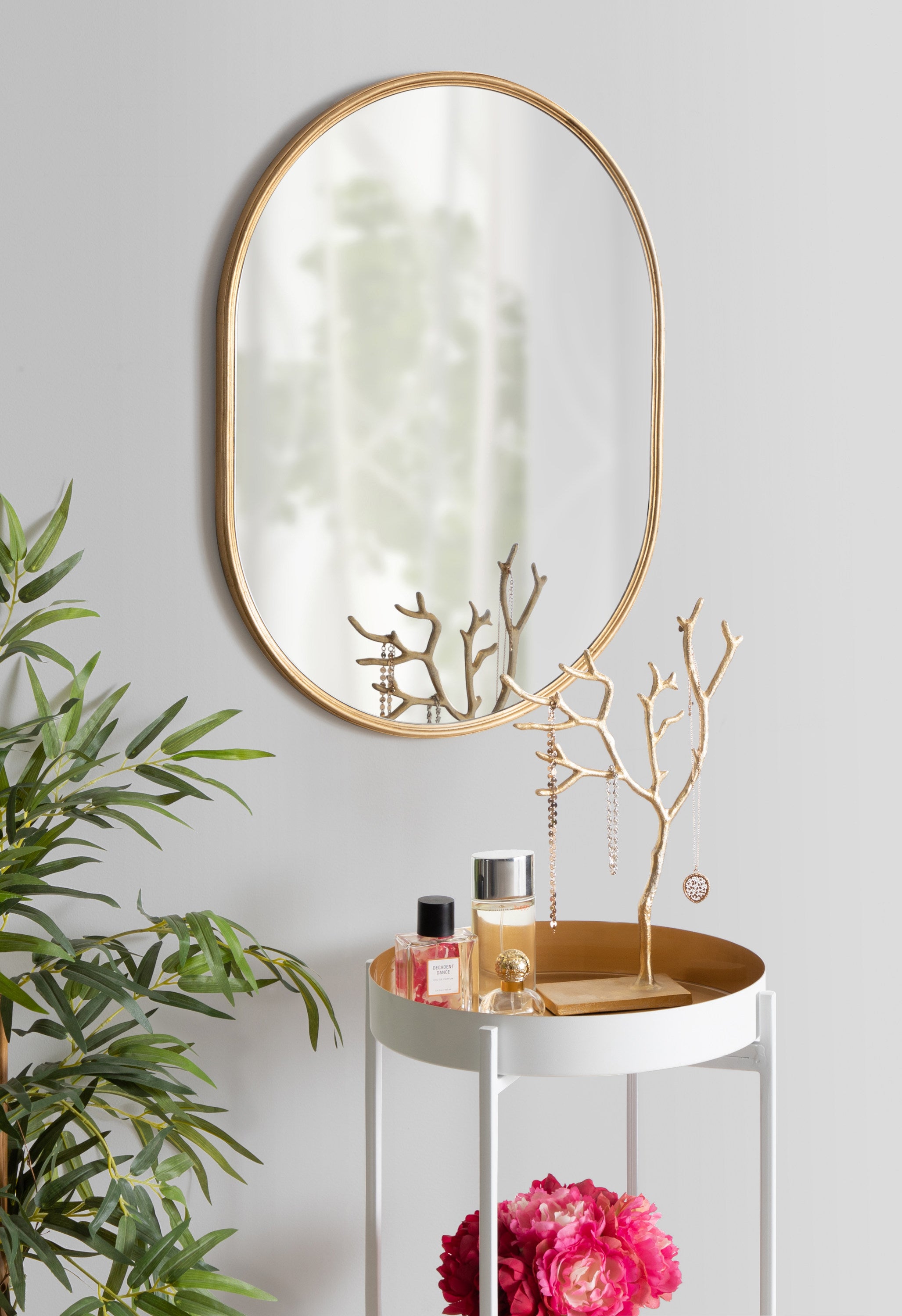 Capsule Mirror Gold 18x24 7