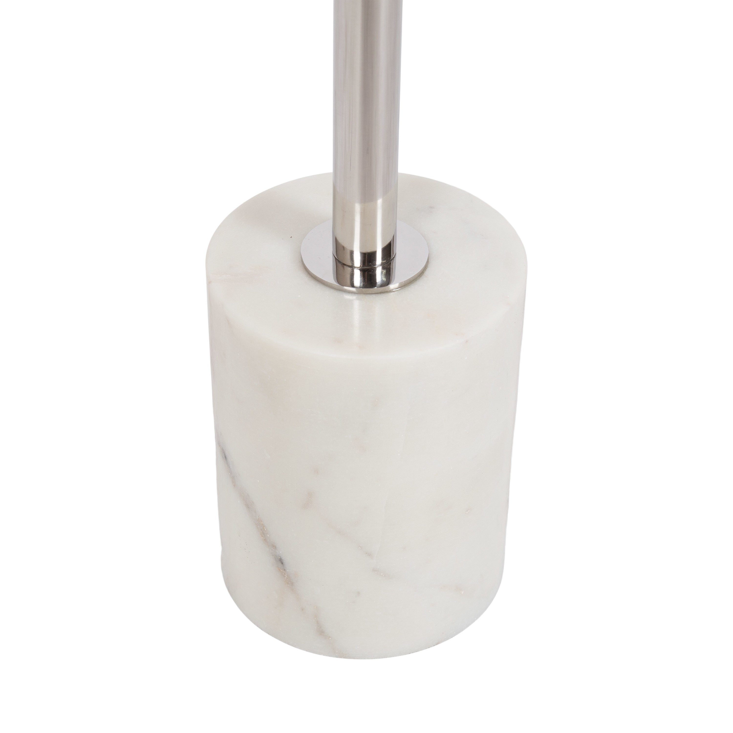 Drink Table Silver White 10x10x24 4