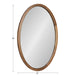 Oval Rustic Brown 24x36 5