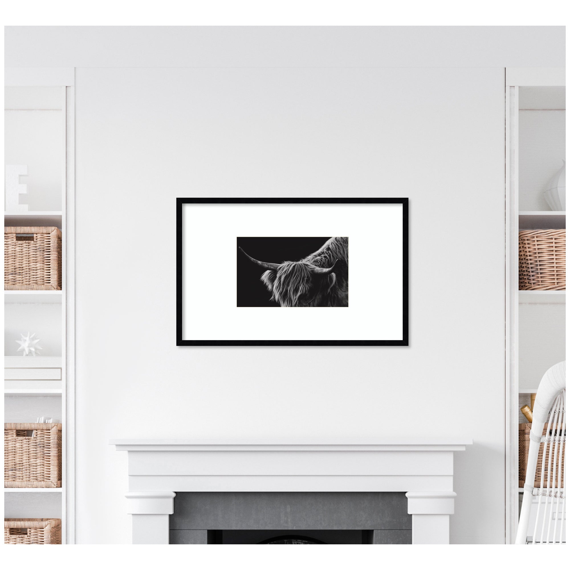 Scottish Highland No. 6 by Crystal Lynn Collins Framed Wall Art Print
