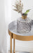 Side Table 15x15x24 Gold Gray 8