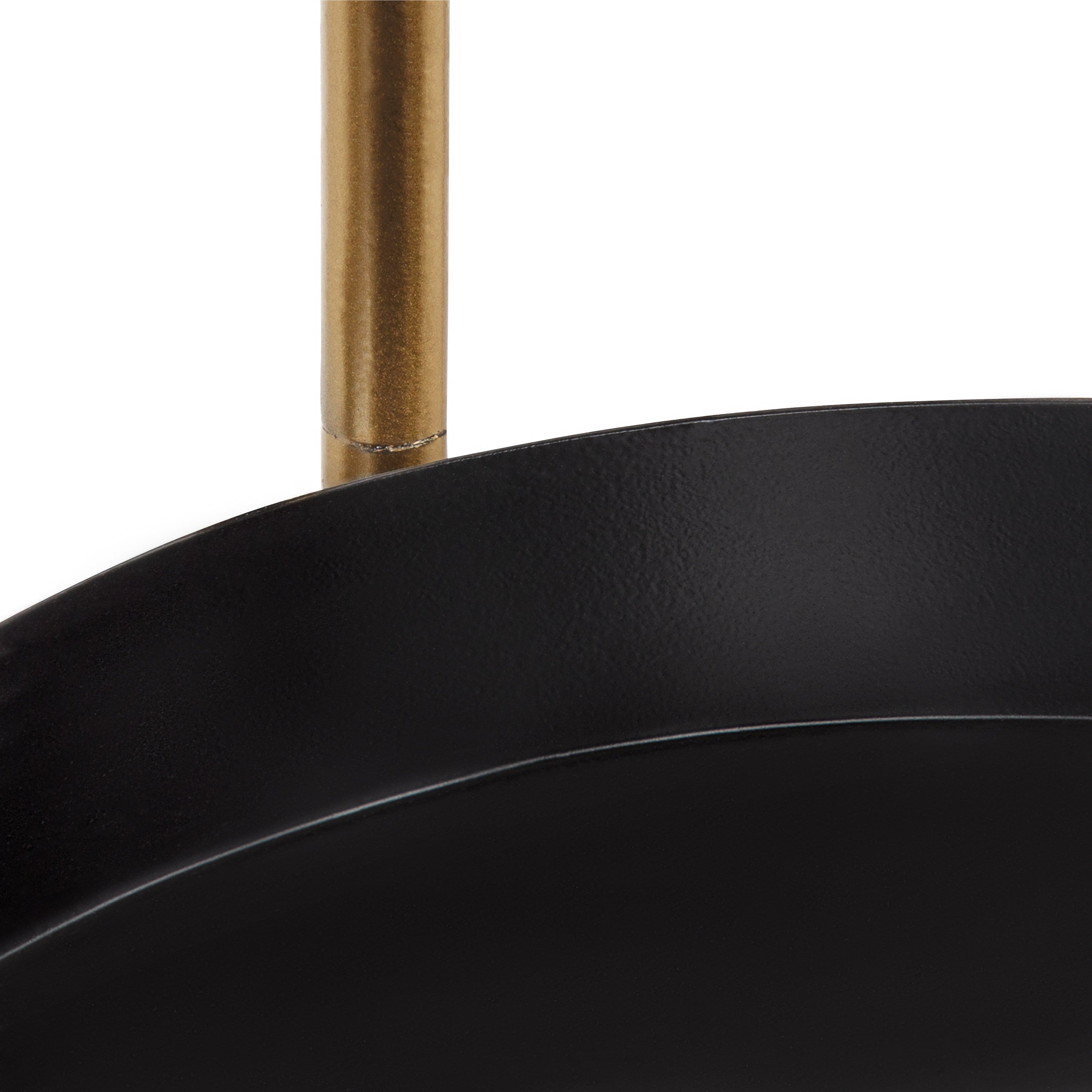 Plant Stand Black Gold 16x21x30 4