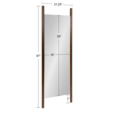 Full Length Mirror Brown 21x67 5