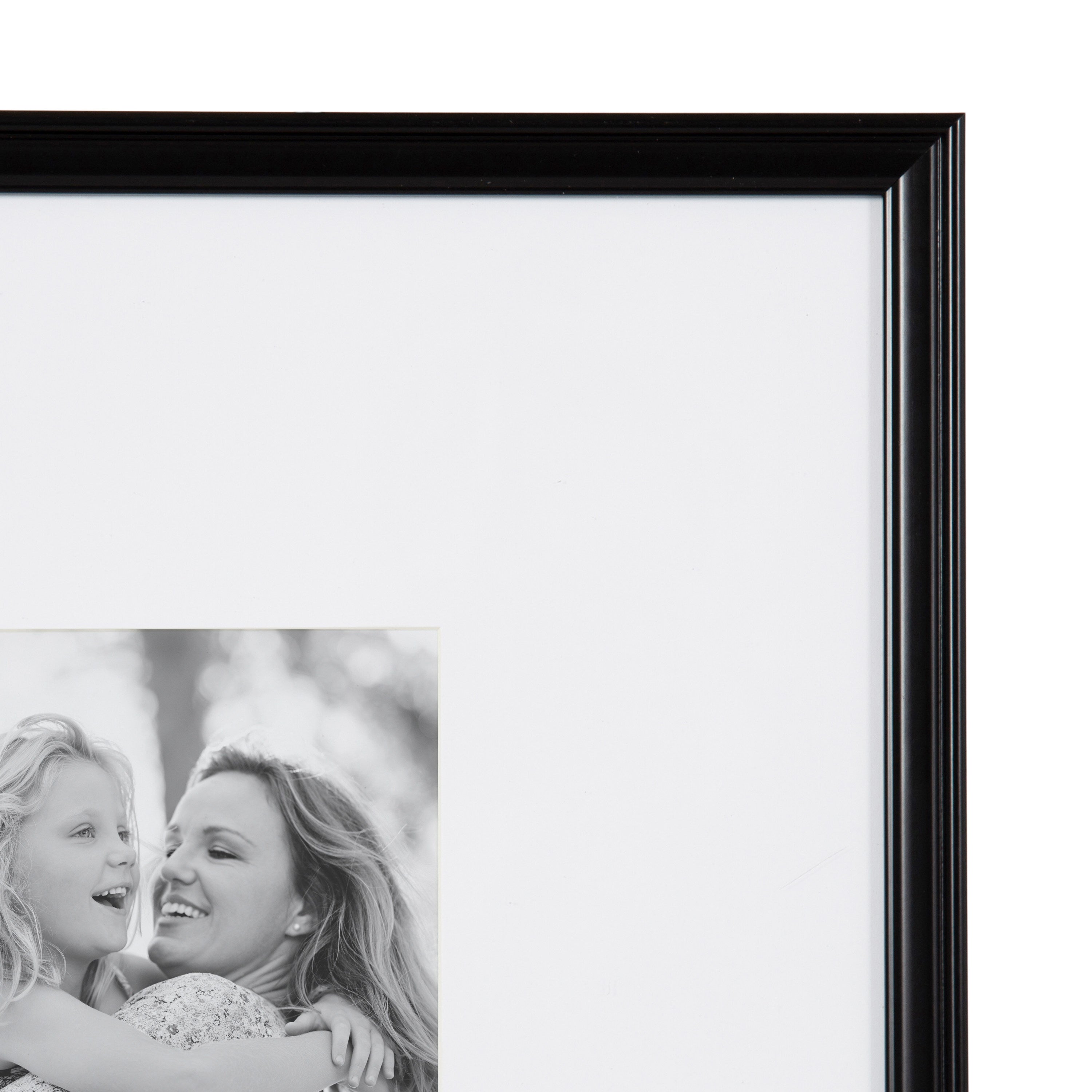 Wall Frame Black 16x16 matted to 8x8 3