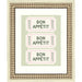 Framed Art 10x12 Castellan Distressed White 1