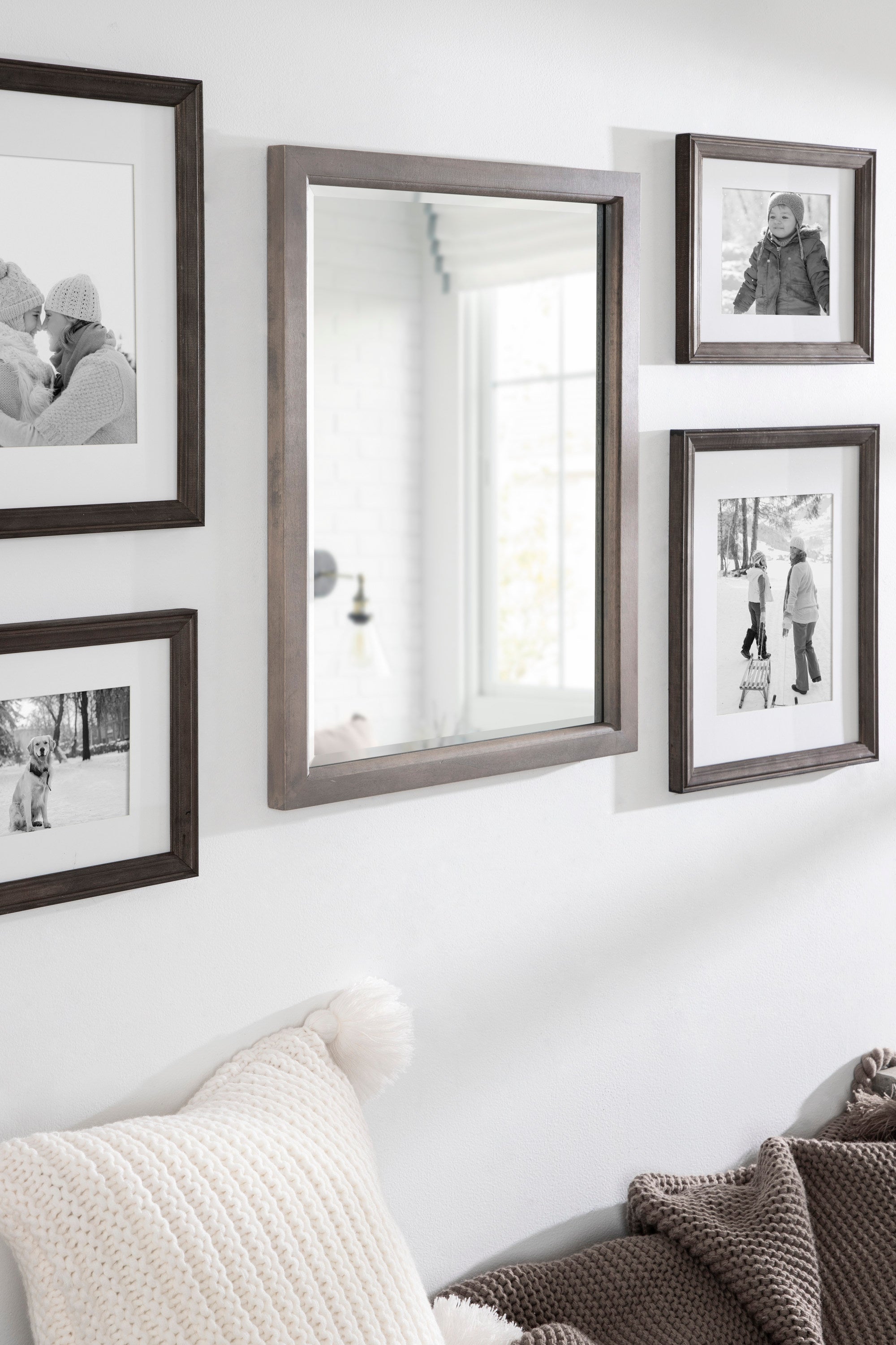 Rectangle Mirror Gray 18x24 6