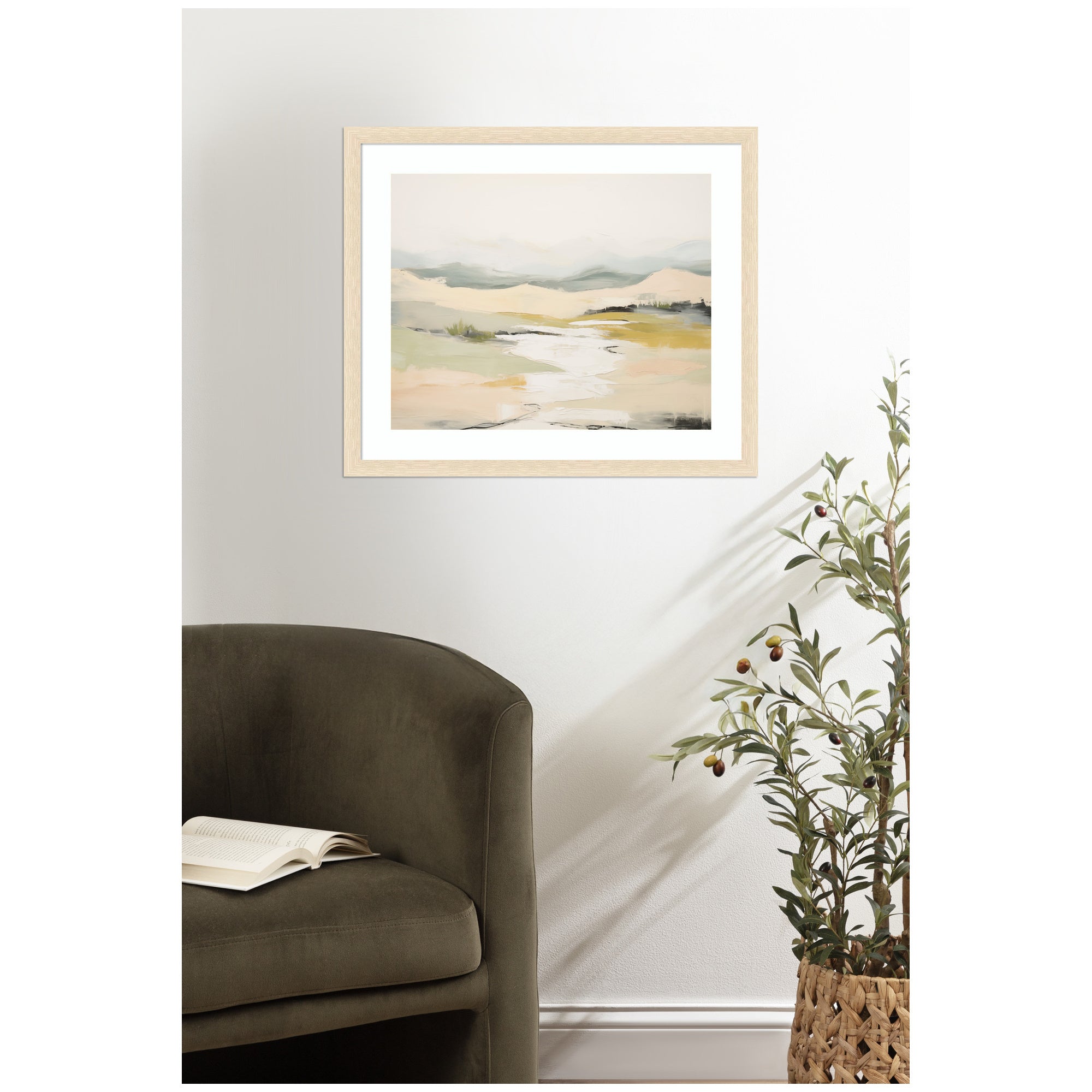 Tranquil Landscape No. 1 by Amy Lighthall Framed Wall Art Print
