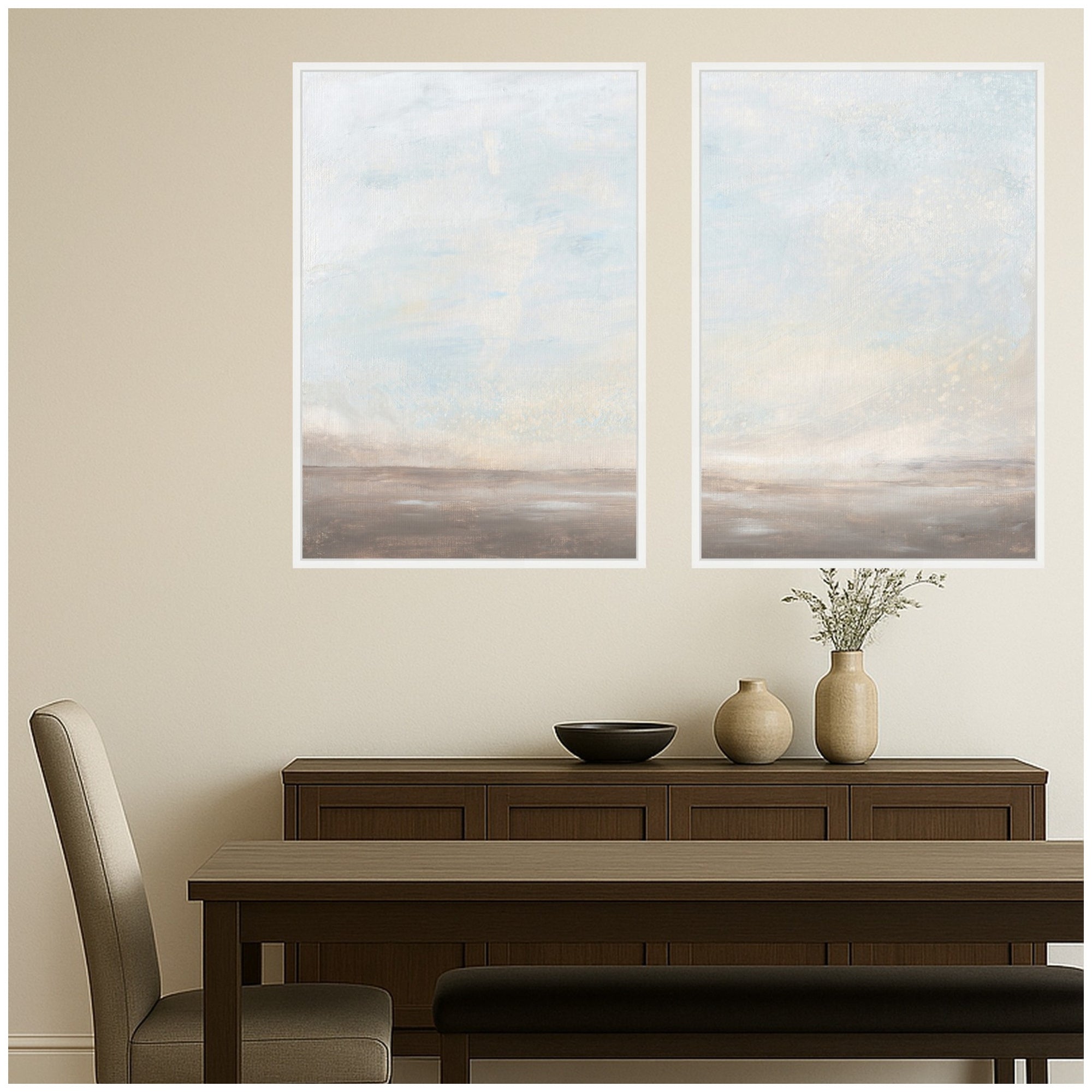 Art Set 2 Piece Set 23x33 Sylvie White 5
