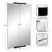 Rectangle Mirror Bronze 20x31 2