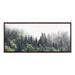 Framed Canvas Sylvie Walnut 18x40 1