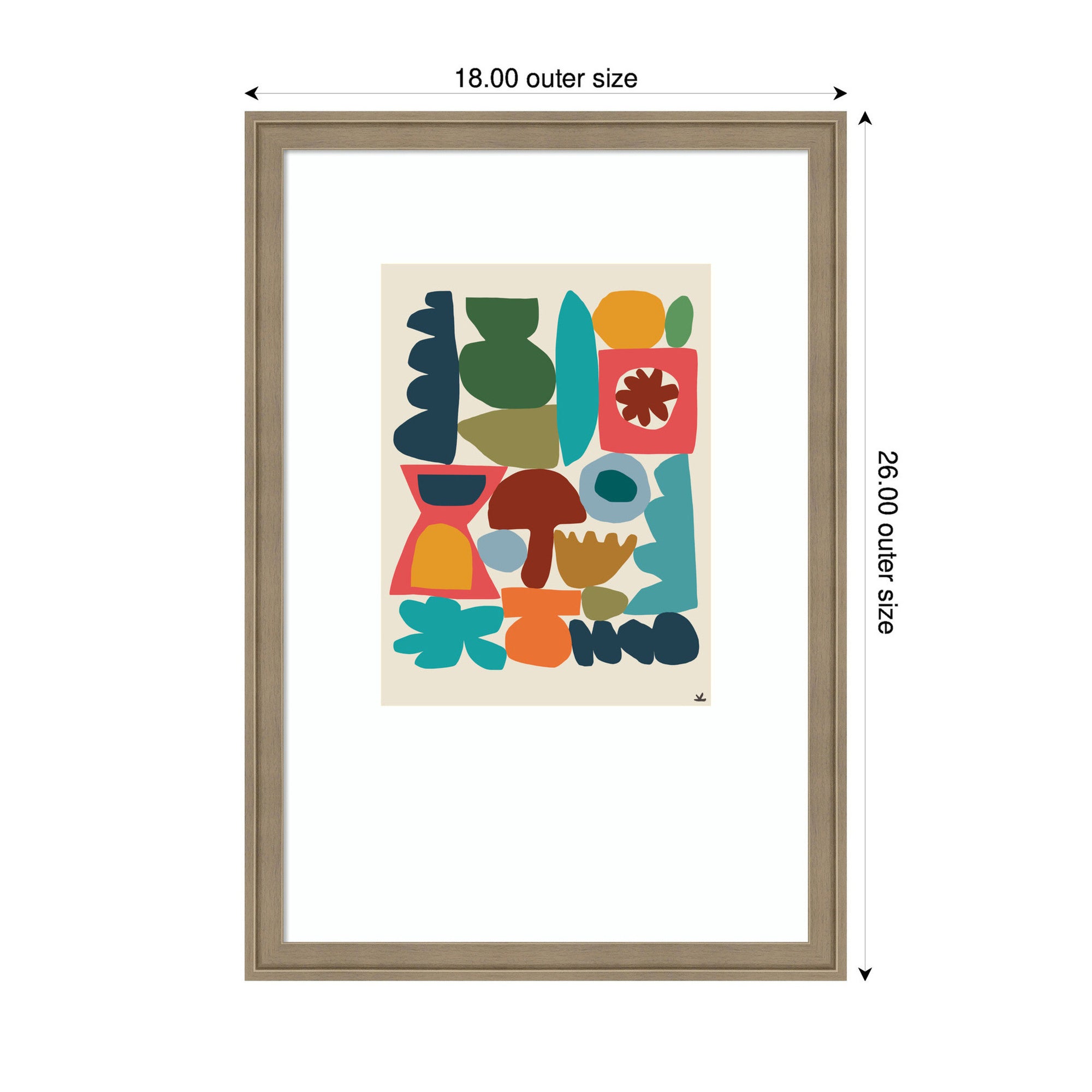 Garden Songs Pt 1 by Kelly Knaga Framed Wall Art Print