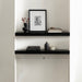 Floating Shelf 1 Piece 36 Inch Black 8