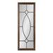 Decorative Mirror Walnut Brown 16x42 2