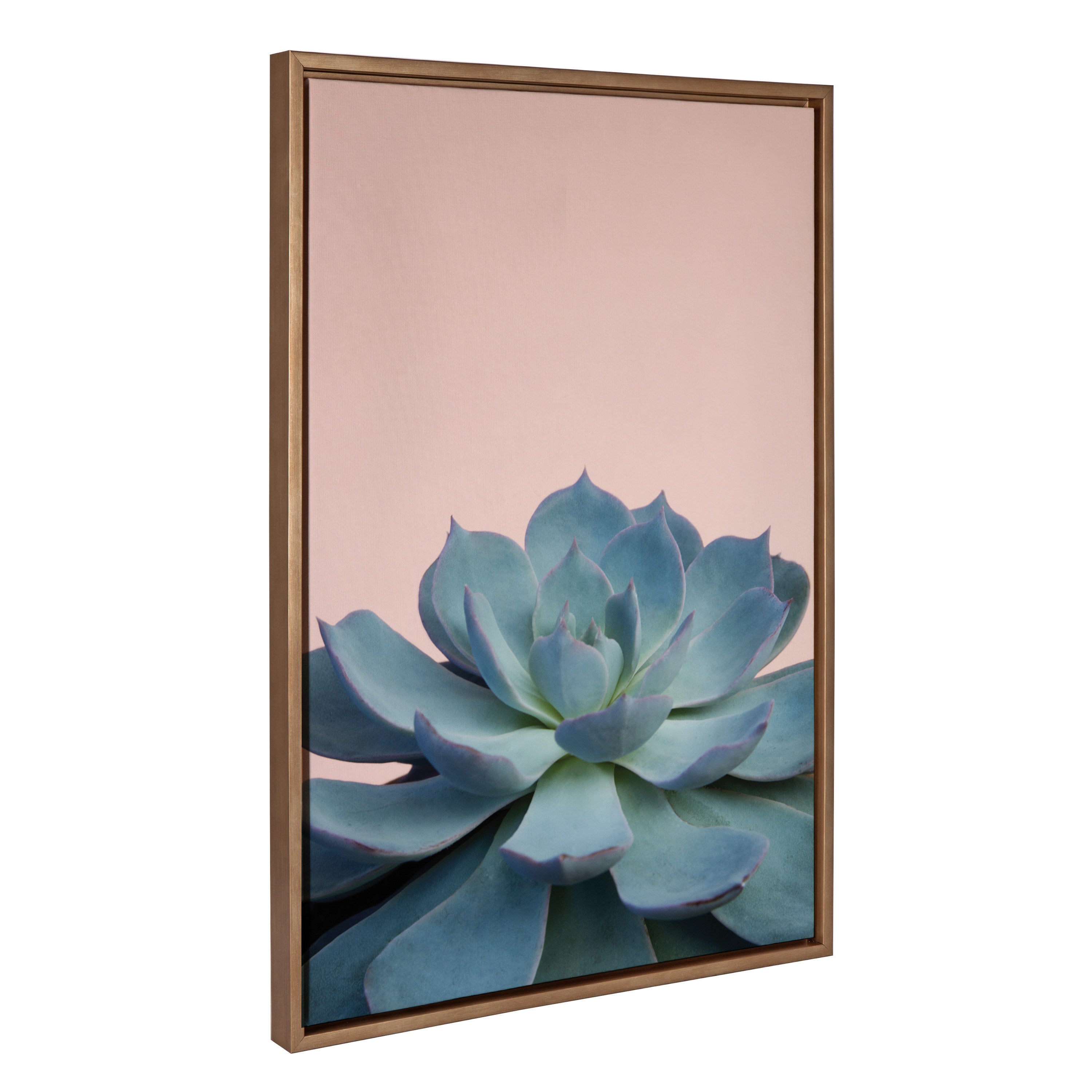 Framed Canvas Sylvie Dark Gold 23x33 2