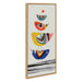 Framed Canvas Sylvie Natural 18x40 2
