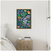 Framed Canvas Sylvie Natural 18x24 7