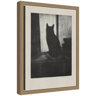 Framed Canvas 10x13 Sylvie Dark Gold 1