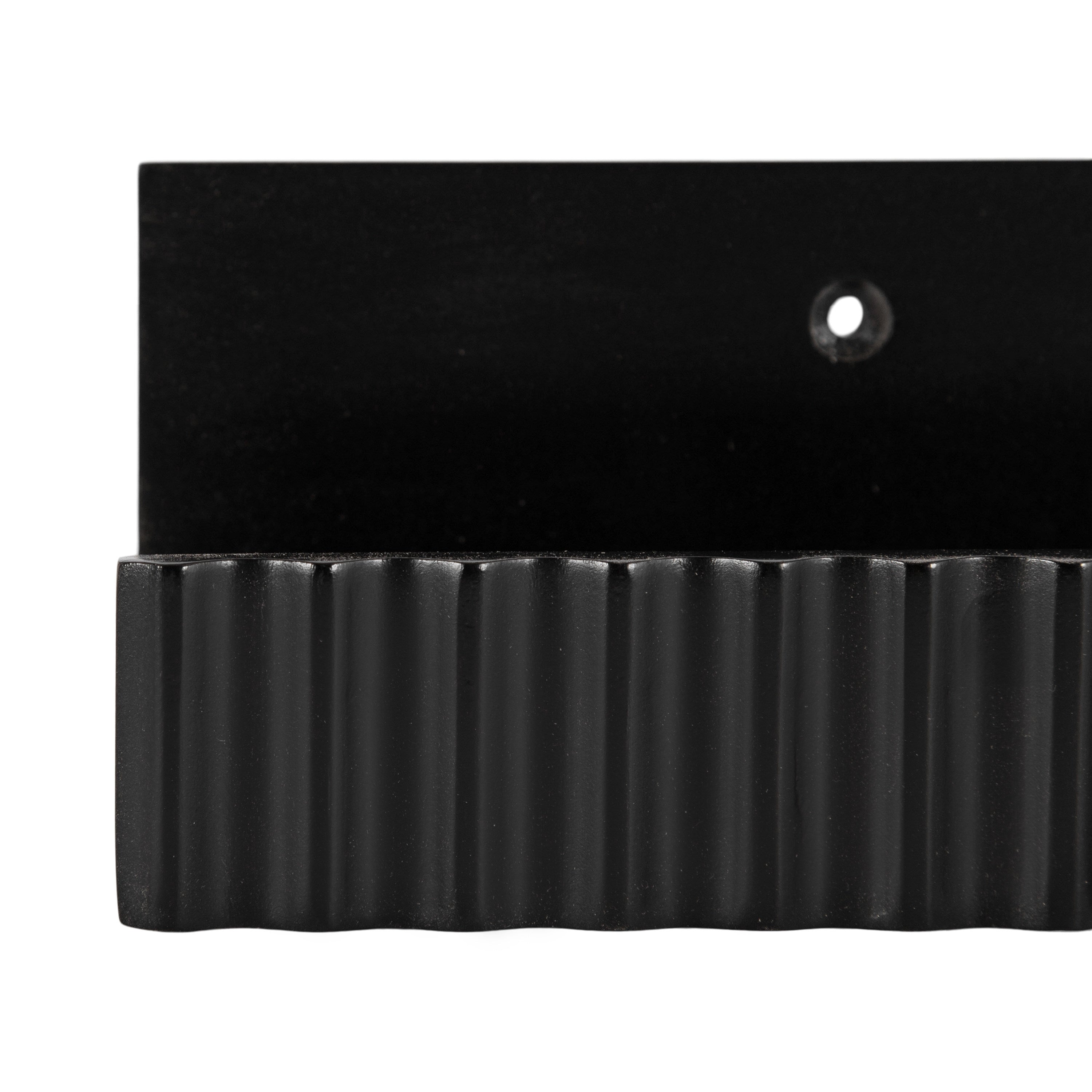 Floating Shelf Black 2 Piece 24 Inch 4