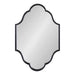 Scallop Mirror Black 20x30 2