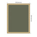 Pinboard Florence Gold 20x26 2