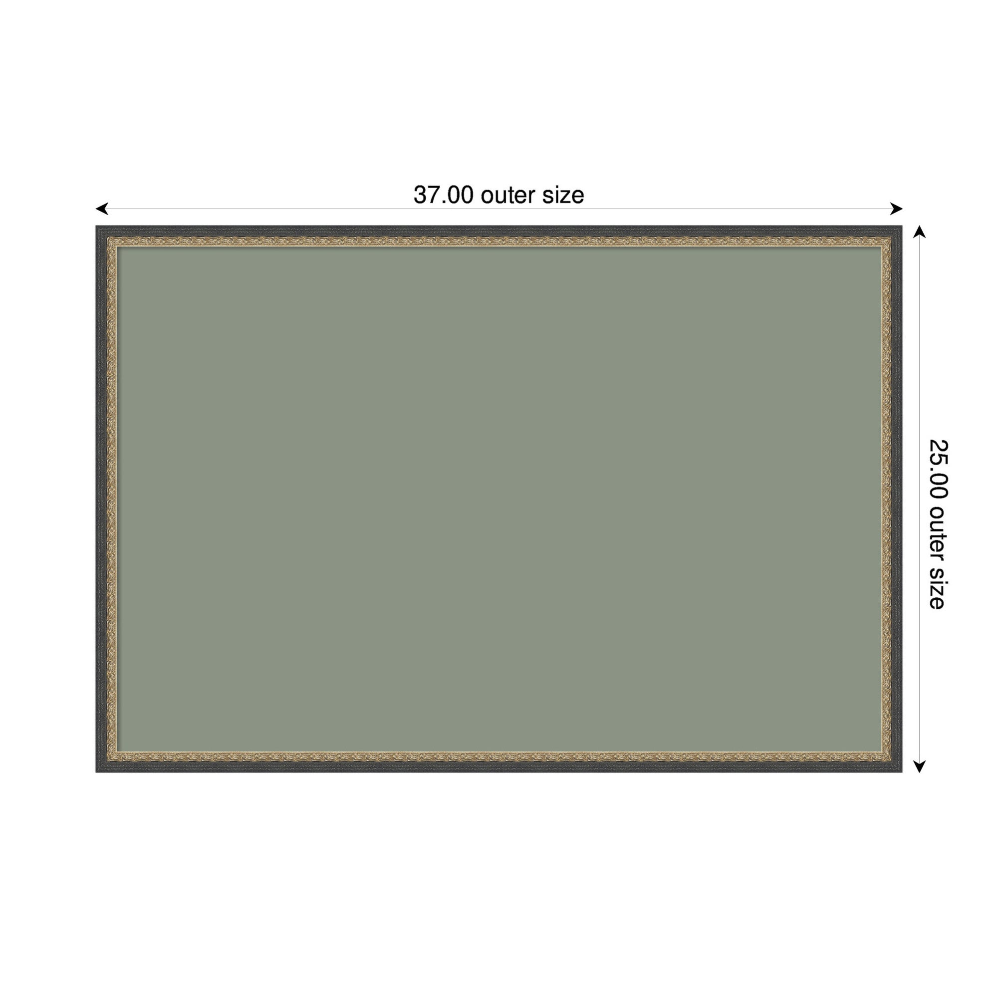 Pinboard Matinee Black Bronze 37x25 2