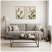 Framed Canvas Sylvie Dark Gold 2 Piece Set 18x24 6