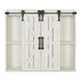 Cabinet White 2 Doors 2
