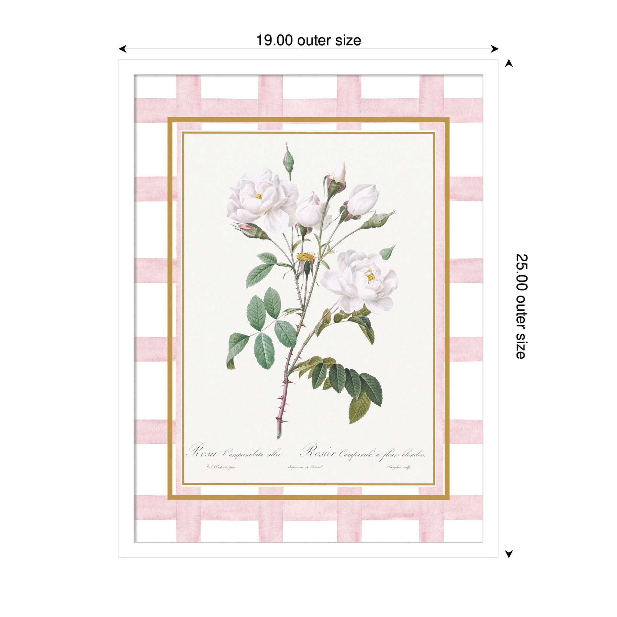 Mounted Canvas 19x25 Svelte White 2