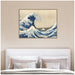 Framed Canvas 42x32 Sylvie Dark Gold 5