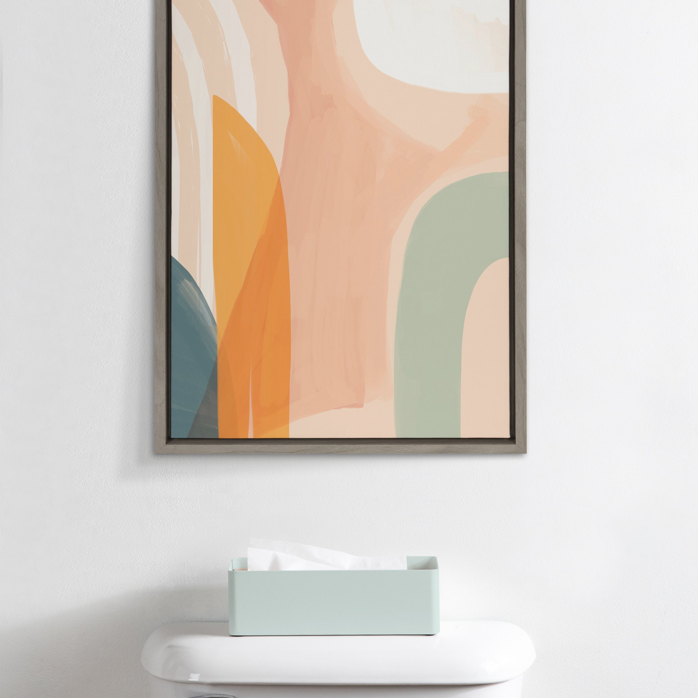 Framed Canvas 18x24 Sylvie Graywash 7