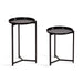 Plant Stand Black 2 Piece 1