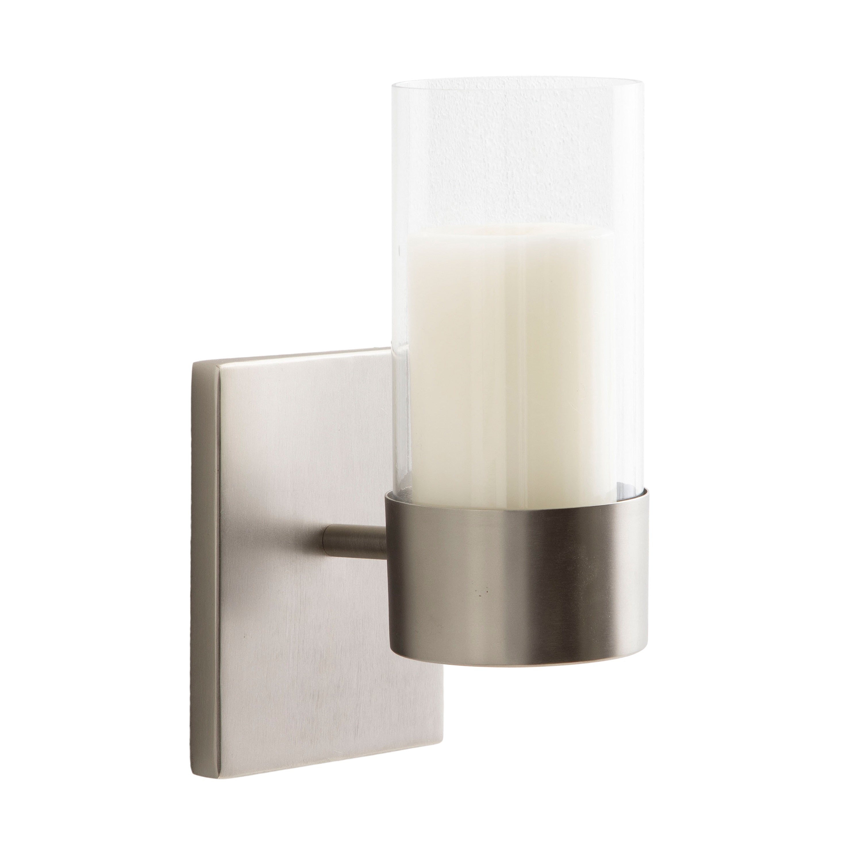 Wall Sconce Silver 5x6x10 1