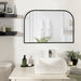 Arch Mirror Black 36x24 6
