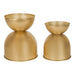 Freestanding Planter Gold 2 Piece 3
