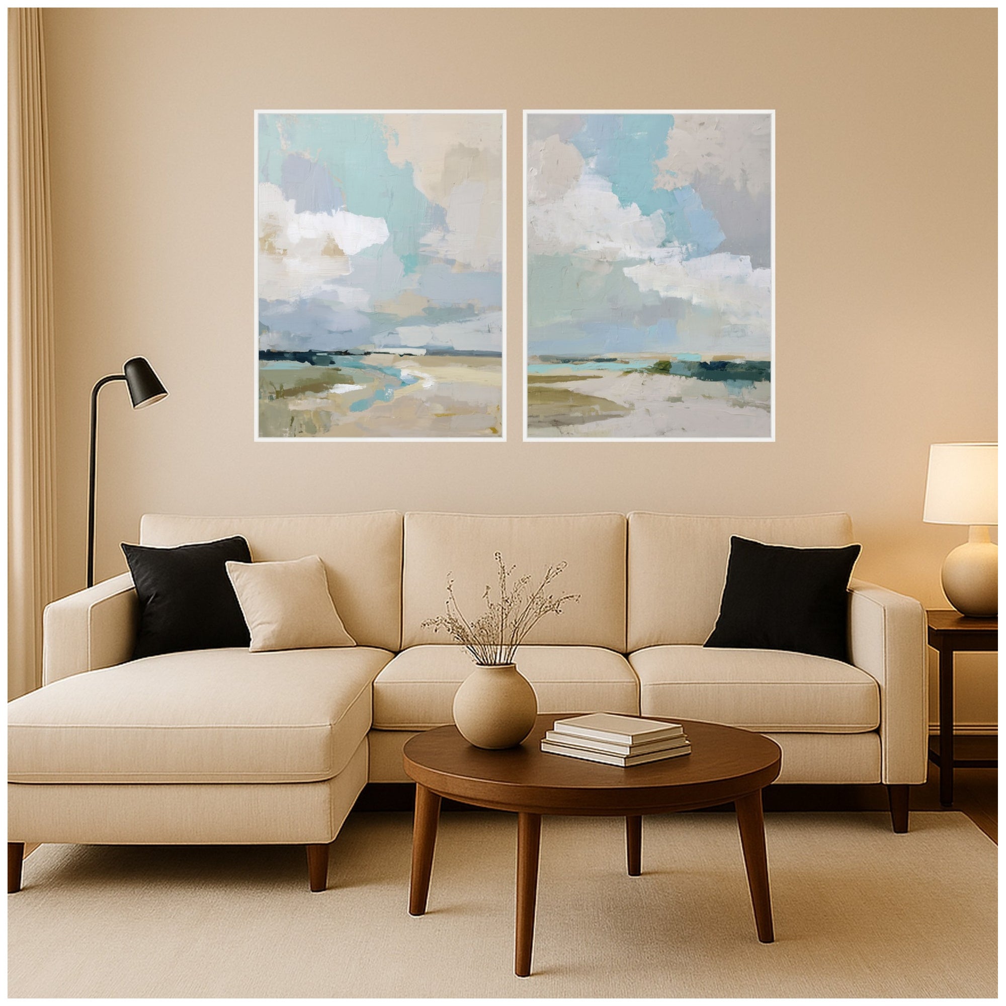 Art Set 2 Piece Set 31x41 Sylvie White 6