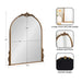 Arch Mirror Gold 21x26 2